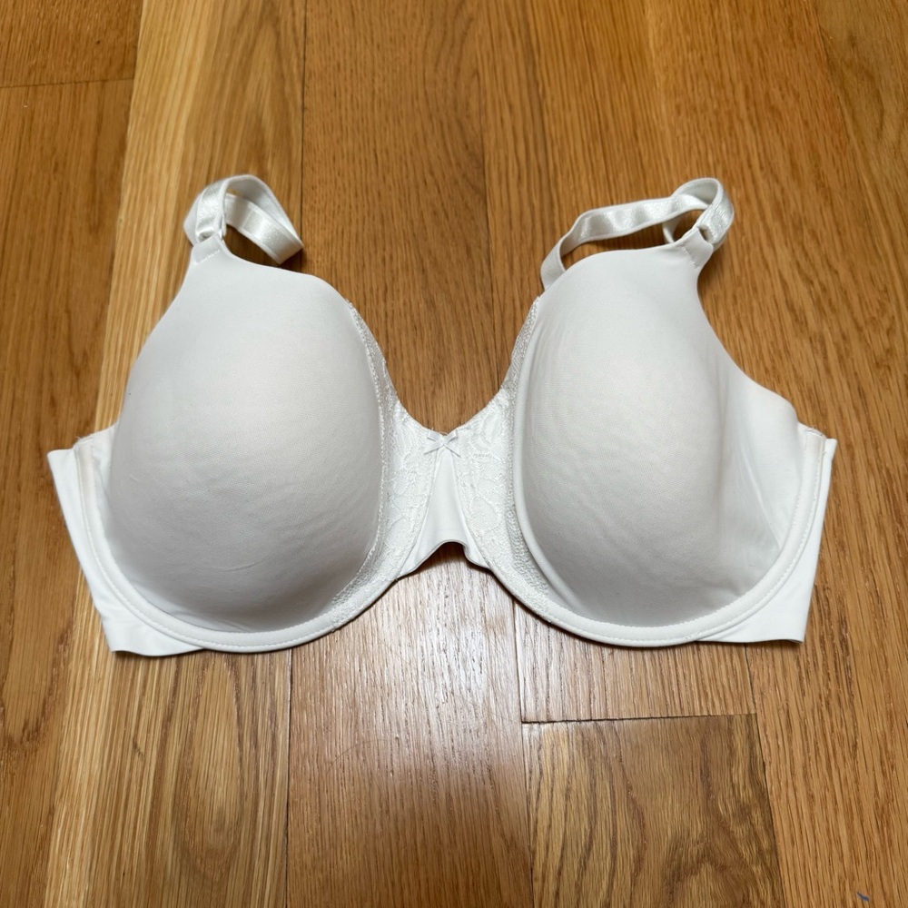 Olga Elegant White Bra